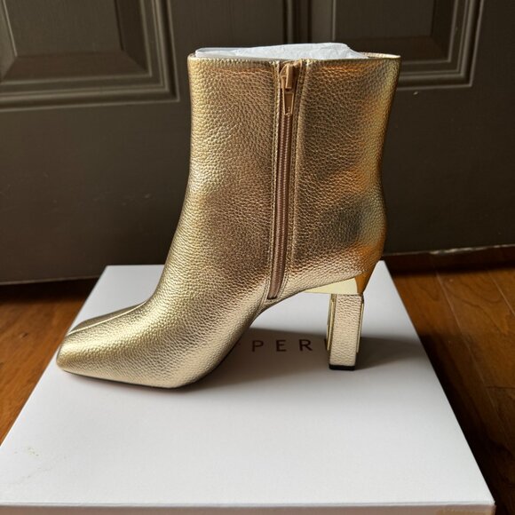 Katy Perry The Hollow Heel Bootie CHAMPAGNE Size 10 - NEW - Picture 2 of 4